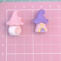 Miniatures de maison d'elfe mignonnes en résine 3D, figurines féériques, petite statue, artisanat pour la maison, ornement, décoration DIY