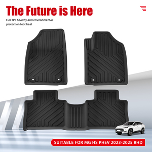 แผ่นรองท้ายรถ TPE สำหรับมก. HS Phev แผ่นรอง2023-2025กันน้ำทำความสะอาดง่าย - Product Image 2