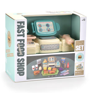 Jeu de caissier, Simulation de supermarché Intelligent, jeu de Simulation, jouets électriques pour enfants, <span class=keywords><strong>caisse</strong></span> <span class=keywords><strong>enregistreuse</strong></span>, ensemble de jouets pour filles, cadeau - Product Image 6