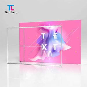 Tianlang Halloween Tamaño personalizado Sin marco LED Edgelit Caja de luz Trade Show Booth Seg Pop Caja de luz publicitaria retroiluminada - Product Image 3