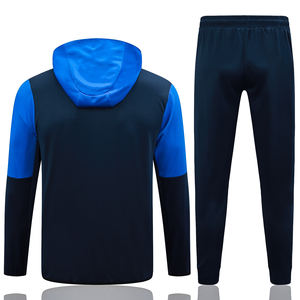 Chándales OEM para entrenamiento de fútbol logotipo personalizado hombres jóvenes deportes correr gimnasio al aire libre Sudadera con capucha chándal - Product Image 3