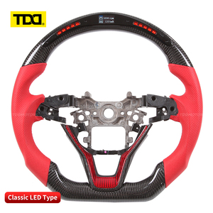 Volante deportivo TDD LED de fibra de carbono para Honda Accord 10ª generación (2018-2022) personalizado y original - Product Image 3