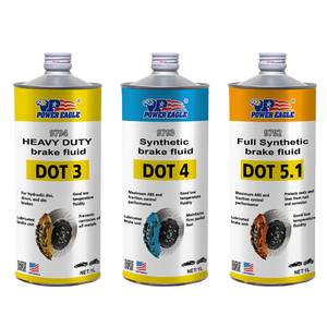 น้ำมันเบรกพาวเวอร์ อีเกิล DOT 3 4 5.1 สังเคราะห์สำหรับงานหนัก 354 มล. 500 มล. - Product Image 4