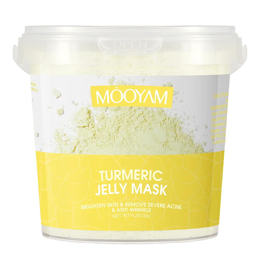 1L Custom Private Label 10 Flavors Jelly Clay Lemon Facial Mask Organic Peel Off Powder Natural Jelly Face Mask Powder