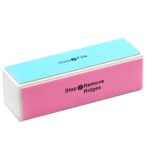 Venta caliente Nuevo <span class=keywords><strong>4</strong></span> Paso <span class=keywords><strong>4</strong></span> Cara Colorido Nail Buffer Durable al por mayor - Product Image 1