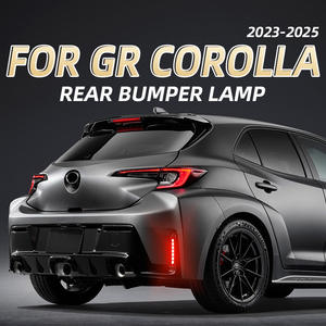 Feu de pare-chocs arrière 12V LED pour Yaris Cross 2020-2022 <span class=keywords><strong>PRIUS</strong></span> 40 VOXY 80 Led réflecteur feu arrière frein clignotant dynamique - Product Image 2