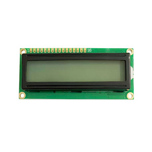 Module LCD 1602 personnalisé en usine, 5,0 V, jaune <span class=keywords><strong>vert</strong></span>/bleu/<span class=keywords><strong>gris</strong></span> au choix, écran LCD 2x16 - Product Image 1