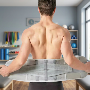 Cinturón de Soporte Lumbar Ajustable, Flexible y Transpirable para Aliviar el Dolor de Espalda, Protección de Cintura para Adultos, Diseño Envolvente para Todas las Estaciones - Product Image 3