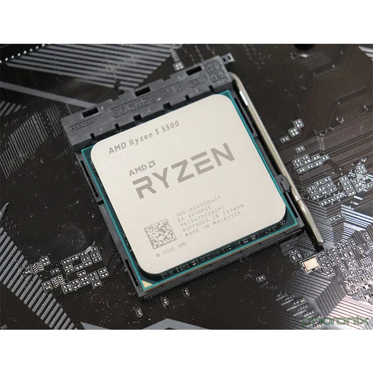 海外個人輸入 Ryzen 使用AMD 5 6 (r5)7nm 5500使用済みデスクトッププロセッサ CPU