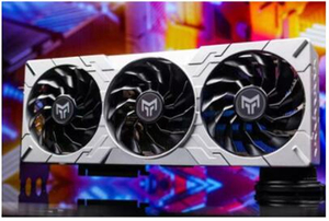 การ์ดจอ GeForce RTX 4090 16GB DDR5 สำหรับแล็ปท็อป พร้อมพัดลมระบายความร้อน ดีไซน์ Star Pole Dazzling Light Chasing Wind GeForce RTX 4090 G - Product Image 4