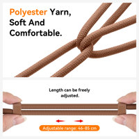 Lanière de téléphone portable en polyester, sangle bandoulière, étui original, magnétique, tissu sécurisé, étui TechWoven, coque de téléphone portable antichoc
