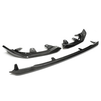Kit de faldones laterales, difusor trasero y labio delantero de fibra de carbono seca estilo MP para BMW Serie 2 G42 M240I 2022+