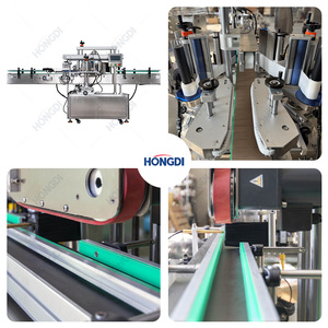 Máquina Etiquetadora Automática PLC y Motorizada para Etiquetado Frontal y Trasero de Botellas de Champú, Productos de Limpieza y Cosméticos, y Cajas, Alta Productividad - Product Image 5