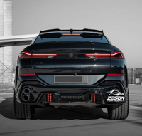 Difusor trasero de fibra de carbono estilo LD, labio de alerón trasero para BMW X6 G06 Upgrade LD Body Kit