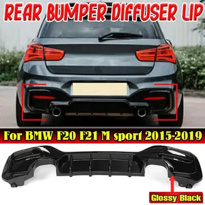 Diffuseur de pare-chocs arrière de haute qualité, lèvre de spoiler, protection de pare-chocs arrière, séparateurs latéraux pour BMW F20 F21 M Sport 2015-2019 - Product Image 3