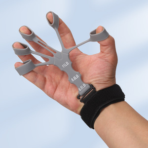Nouveau 2026 Appareil d'entraînement des doigts en caoutchouc élastique Flex <span class=keywords><strong>Gripster</strong></span>, 6 niveaux de résistance - Product Image 5