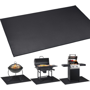 Customizable Factory Oil-Proof Fireproof <b>Flat</b> <b>Top</b> Mat for Outdoor Kitchen for Gas <b>Grills</b> Outdoor Charcoal Smokers <b>Grill</b> Outdoors - Product Image 1
