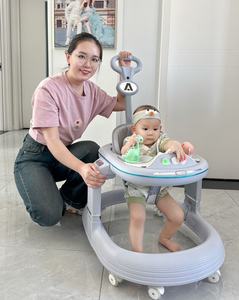 Marchette multifonctionnelle pour tout-petits Chariot léger pour bébé Roues musicales Chaise berçante <span class=keywords><strong>Marche</strong></span> Playtime Cadre en plastique - Product Image 6