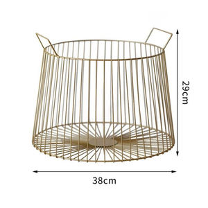 <span class=keywords><strong>Cesto</strong></span> <span class=keywords><strong>per</strong></span> <span class=keywords><strong>Biancheria</strong></span> di Lusso in Metallo Dorato, Contenitore <span class=keywords><strong>per</strong></span> Bagno di Casa o Hotel, <span class=keywords><strong>Cesto</strong></span> <span class=keywords><strong>per</strong></span> Vestiti Sporchi - Product Image 6