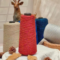 Cordon en polyester 300D/3 pour macramé, broderie, franges, rideaux, vêtements et usage décoratif – Vente en gros