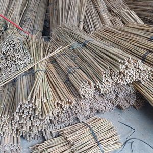 Supports pour plantes en bambou, piquets agricoles en bambou naturel séché, écologiques, durables, fournisseur en gros du Vietnam - Product Image 2