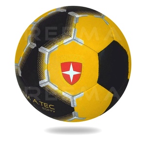 Bola de mano de PU suave con estampado personalizado, alta calidad, fabricantes de paquistaníes, tecnología Reema - Product Image 1