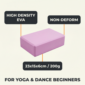 Bloques de <span class=keywords><strong>Yoga</strong></span> de Espuma EVA de Alta Densidad y Durabilidad, Ladrillos de Pilates Antideslizantes (23x15x6cm) <span class=keywords><strong>para</strong></span> Estiramiento y Posiciones Profundas en el Gimnasio en Casa - Product Image 4