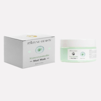Custom Black Head Remover Lightening Face Fruit Porie Zuiverende Anti-Acne Veganistisch Niacinamide Gezichtsmoddermasker