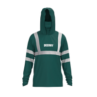 Fabricant de sweat à capuche de pêche d'été Sweat Shirt Face Mask Construction Clothes Safety Shirts Long Sleeve Reflective Work Wear