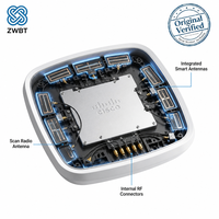Punto de Acceso Wi-Fi 6 Cisco Catalyst Serie 9130AX 100% Nuevo, Modelo C9130AXI-H, Doble Banda, Basado en Controlador 802.11ax