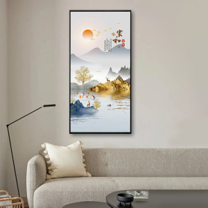 Cao cấp phòng khách trang trí tường vẽ tranh và tường nghệ thuật vẽ tranh trừu tượng tường nghệ thuật trang trí bức tranh - Product Image 2