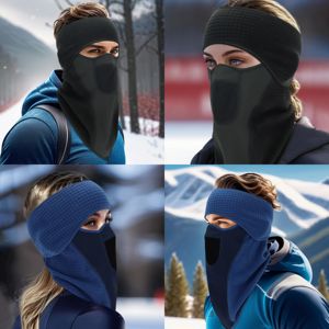 Coupe-vent en gros hommes <span class=keywords><strong>cache</strong></span>-oreilles sport automne hiver mode sport bandeau pour <span class=keywords><strong>femme</strong></span> course <span class=keywords><strong>polaire</strong></span> Ski avec couvre-oreilles - Product Image 4