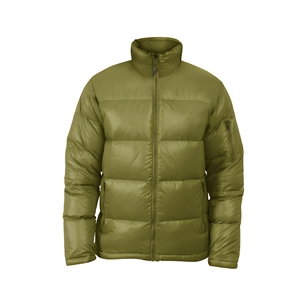 Wholesale <b>Mens</b> Puffer Jacket Minimalist Puffer Jacket Custom High Collar Puffer For US Streetwear Brands - Product Image 1