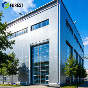 Atelier de logistique à faible teneur en carbone avec structure métallique et système de porte à rouleaux automatique, usine certifiée ISO9001 - Product Image 1