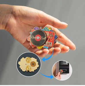 Pin de Solapa Personalizado con Diseño Nuevo, con Tecnología NFC, para Control de Acceso Inteligente, Decoración de Oficina, Pin de Solapa para Negocios - Product Image 2