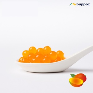 Boba Éclatante à la Mangue 50g Sachet Halal HACCP pour Magasins de Bubble Tea et de Thé au Lait OEM - Product Image 2