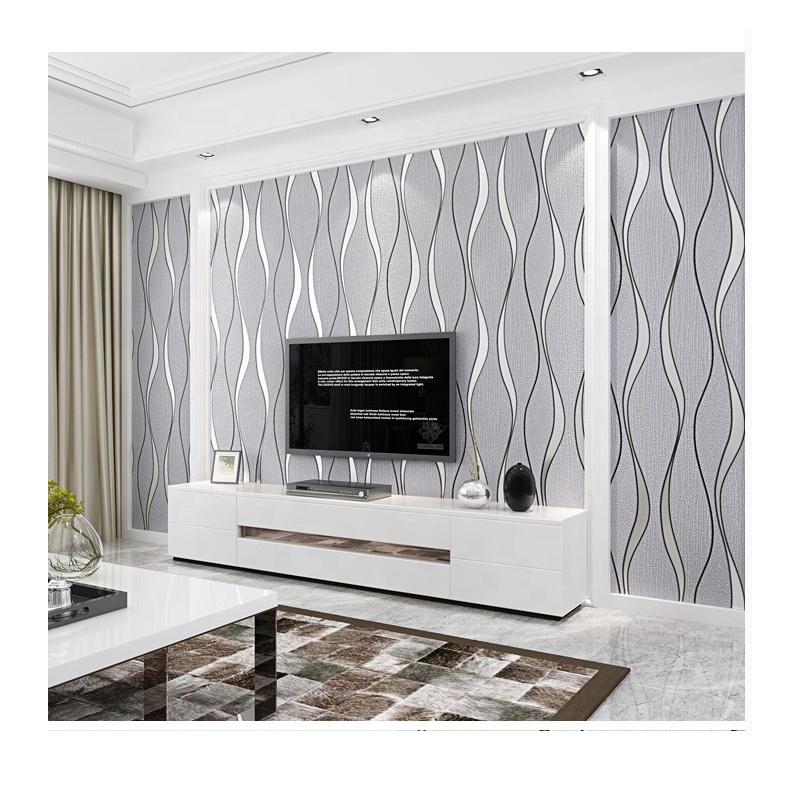 Luxury 3d Decor Wallpaper Suppliers Embossed