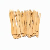 Heetverkopende wegwerp bamboe fruitprikkers 110 mm lang sushi spiesjes Teppo stick