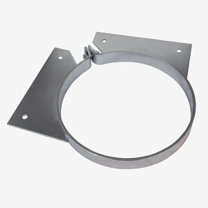 Supporto per pozzetto ANGOLARE - zincato Ø 250 mm - Product Image 1