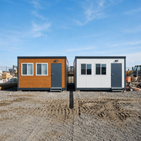 Bureaux de chantier en panneaux isolés à assemblage rapide de 20 pieds avec structure métallique durable et installation rapide – Conteneur habitable