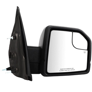 Rétroviseur latéral chauffant électrique XMAXVISION pour F150 2007-2014, accessoires de voiture télescopiques, remplacement, rétroviseur neuf noir 1 - Product Image 2