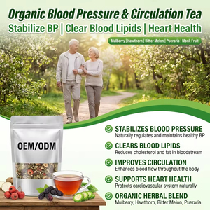 Mezcla Herbal Orgánica Sin OMG de Morera, <span class=keywords><strong>Espino</strong></span> Blanco y Melón Amargo, Infusión Premium Sin Cafeína para el Bienestar Diario, Té Saludable en Bolsitas 150g - Product Image 2