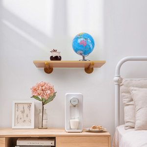 Giá Đỡ Kệ Giá Đỡ Ống Kim Loại Nổi Gắn Tường Bằng Thép Đúc Hỗ Trợ Công Nghiệp Cổ Điển Mộc Mạc - Product Image 6