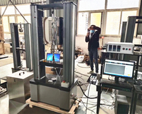 High Precision Universal Testing Machine with High Low Temperature Chamber for Material Strength Test