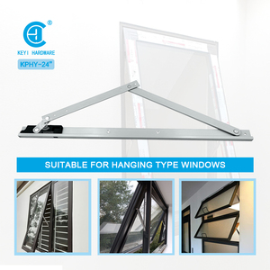 Charnière de fenêtre à battant en aluminium à rainure carrée moderne <span class=keywords><strong>Bras</strong></span> de maintien télescopique à fermeture en douceur avec friction Bisagra De Ventana - Product Image 4