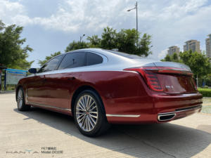 PET Liner 6.5Mil Cherry Red Car Vinyl Wrap Scarlet Auto Vinyl Wrap Car Full Body Wrapping Film - Product Image 4