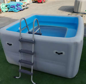 <span class=keywords><strong>Piscine</strong></span> gonflable pour enfants de grande taille en PVC de haute qualité en gros avec coussin pliable et portable - Product Image 3