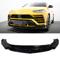 Personnalisation d'usine, séparateur de pare-chocs avant ABS noir brillant 1 pièce, lèvre avant de voiture pour Lamborghini Urus Mk1 2018-2024
