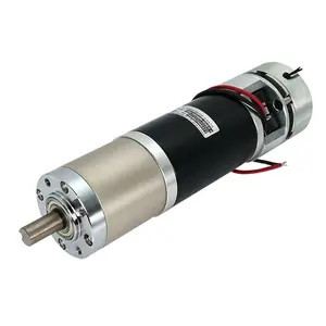 PG56 300kgf.cm 24V DC Pinsel Motor mit Planeten Reduktion Getriebe Encoder