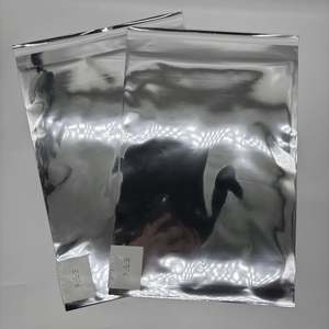 Custom LOGO Silver Mailer Bag for Clothing Glossy Metallic Mailing Bag for <b>Hoodies</b> Polymailer - Product Image 6